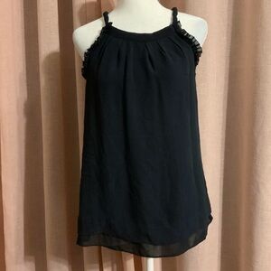 Banana Republic Navy Silk Tank Top - Size 6